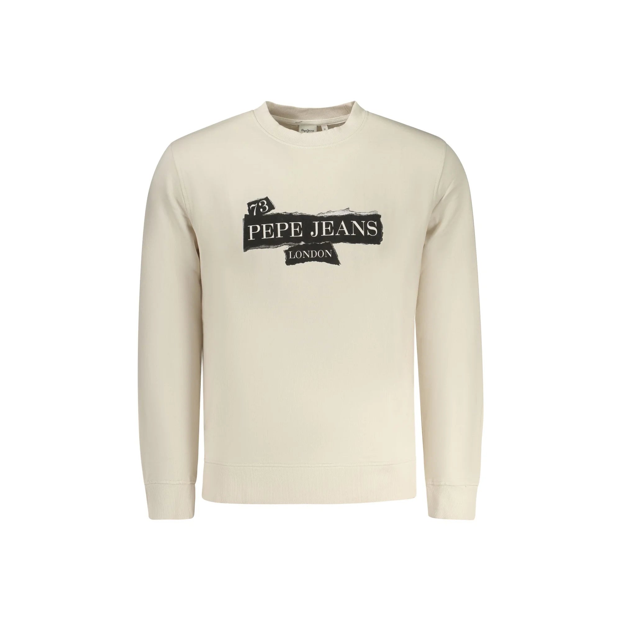 Pepe Jeans Felpa Maniche Lunghe Uomo beige Stampa Logo Felpe - foto prodotto